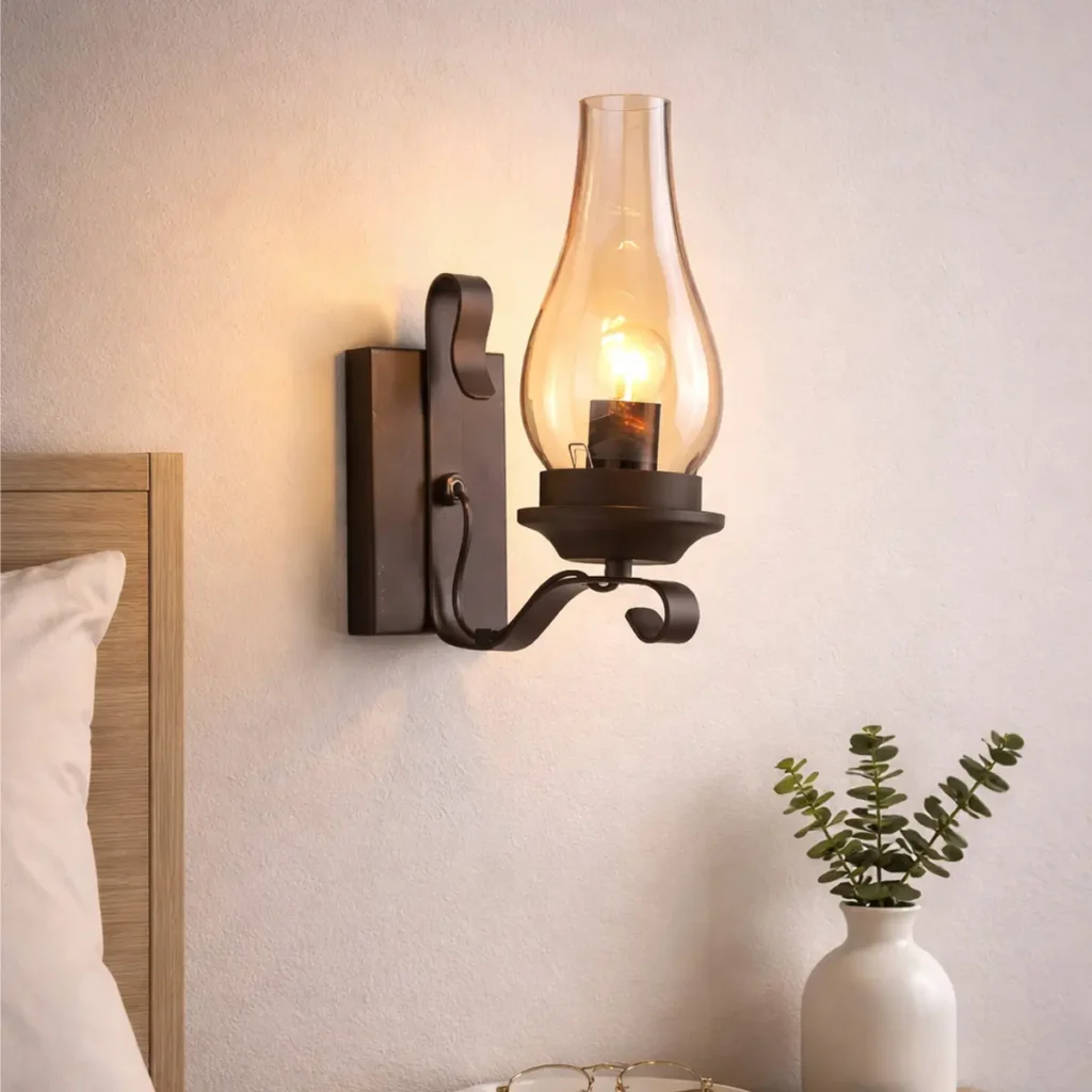 Vintage Φωτιστικό Τοίχου με Στυλ