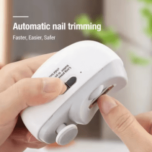 Ηλεκτρικός νυχοκόπτης λείανση και φως επαναφορτιζόμενος νυχοκόπτης μανικιούρ για μωρά και ενήλικες