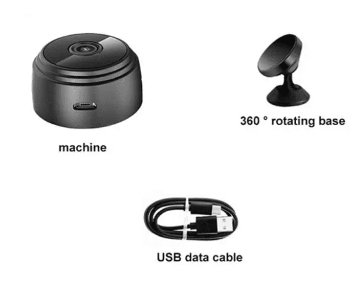 Μίνι κάμερα παρακολούθησης WiFi 1080P Full HD Μίνι κάμερα με αισθητήρα Νυχτερινή όραση Βιντεοκάμερα Παρακολούθηση βίντεο μέσω διαδικτύου Έξυπνη ζωή στο σπίτι