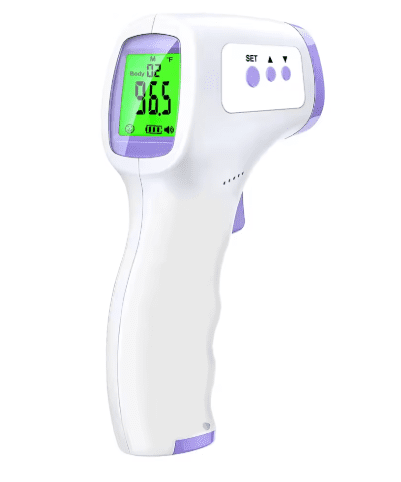 Ιατρικό ψηφιακό θερμόμετρο υπερύθρων Γρήγορη μέτρηση θερμοκρασίας Ιατρικό φορητό θερμόμετρο σώματος και μετώπου χωρίς επαφή