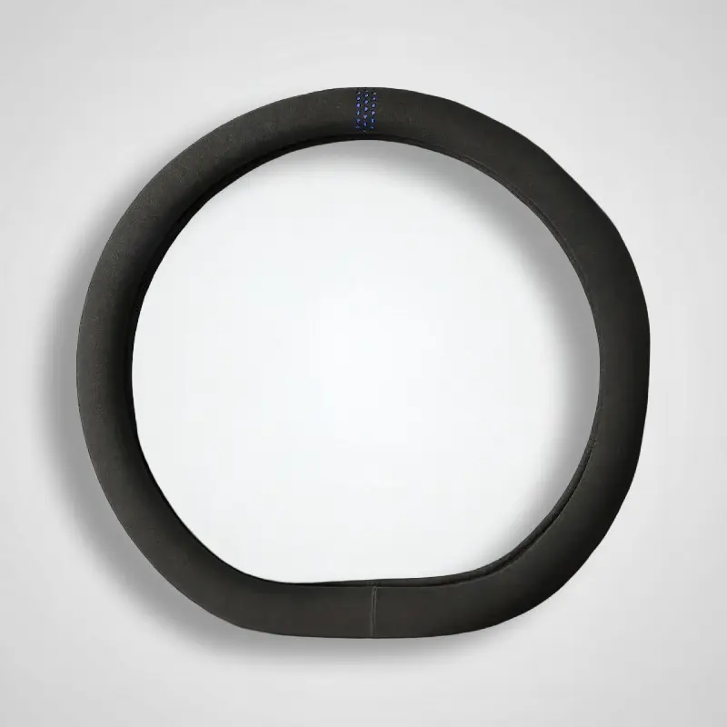 Κάλυμμα Τιμονιού Αυτοκινήτου Suede Μπλε