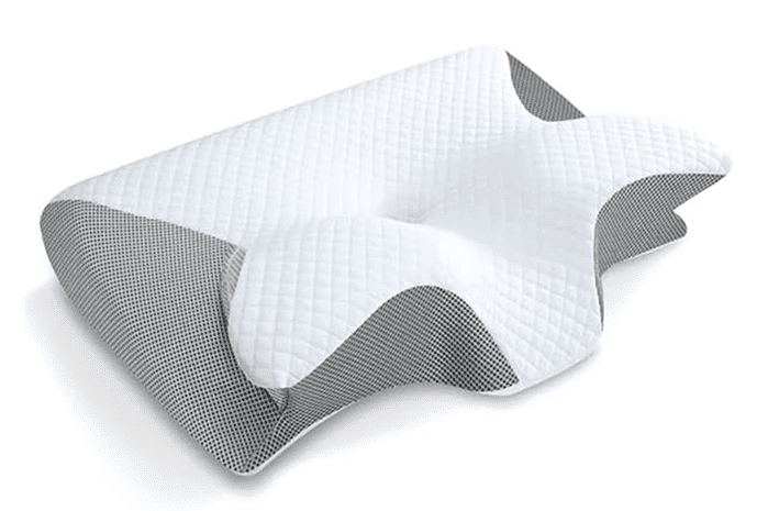 Μαξιλάρι αυχένα από αφρό μνήμης, 2 σε 1 εργονομικό ορθοπεδικό μαξιλάρι για πόνους στον αυχένα, μαξιλάρια στήριξης με ανατομικό σχήμα, μαξιλάρι αυχένα