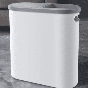 10L Κάδος απορριμμάτων μπάνιου, Οικιακός δημιουργικός κάδος απορριμμάτων, Κάδος απορριμμάτων τύπου πρέσας με καπάκι, Απλός κάδος απορριμμάτων κουζίνας από χαρτί